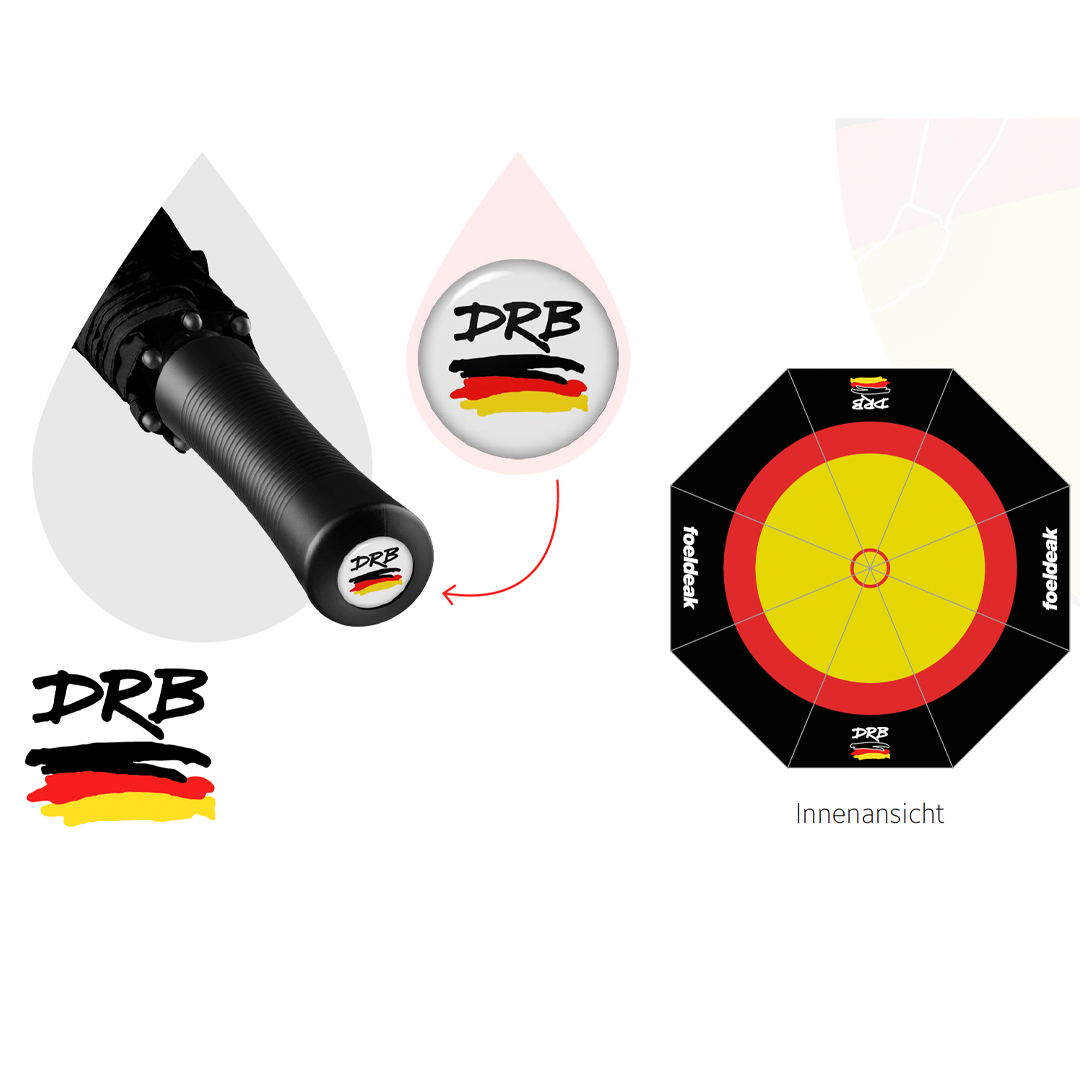 DRB Deutschland Regenschirm